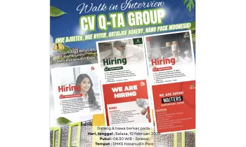 SMKS Hasanudin Pare Kembali Gelar Rekrutmen dengan QTA Group